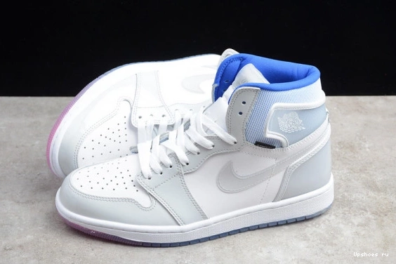 Air Zoom 1 Jordan White  Blue Retro CK6637-104 CK6637-104 High Racer 0602